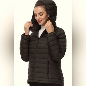 Size S Black Puffer Jacket